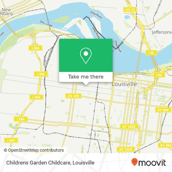 Mapa de Childrens Garden Childcare