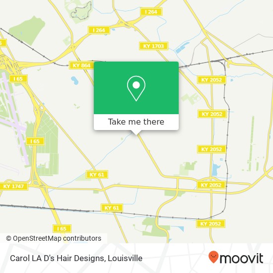 Carol LA D's Hair Designs map