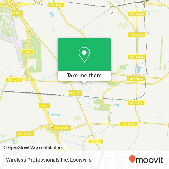 Wireless Professionals Inc map