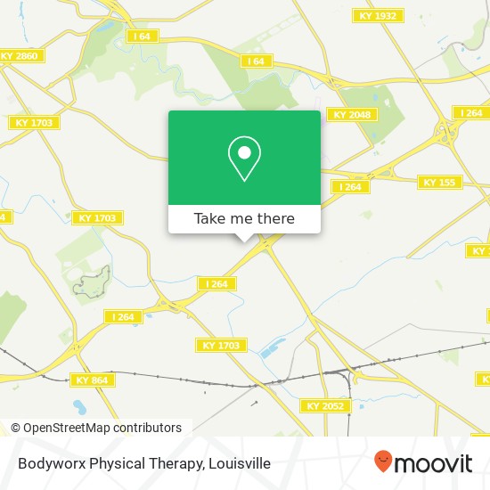 Bodyworx Physical Therapy map