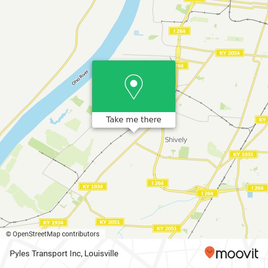 Mapa de Pyles Transport Inc