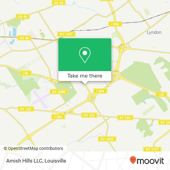 Amish Hills LLC map