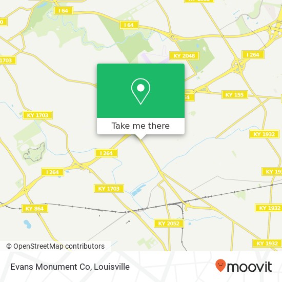 Mapa de Evans Monument Co