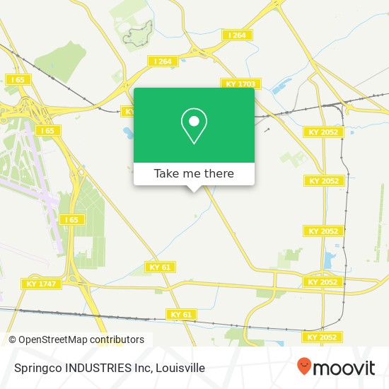 Mapa de Springco INDUSTRIES Inc