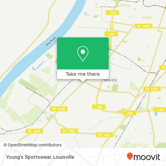 Young's Sportswear map