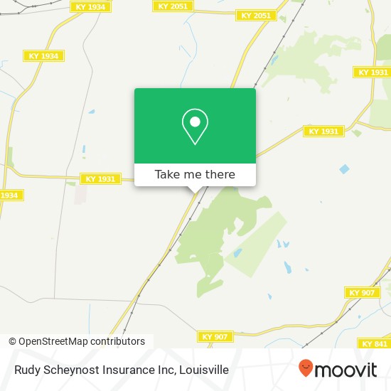 Rudy Scheynost Insurance Inc map