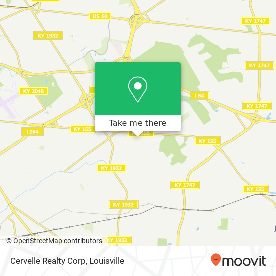 Cervelle Realty Corp map