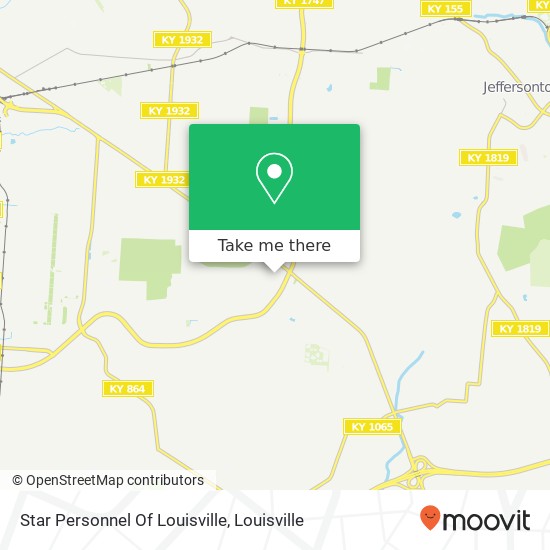 Star Personnel Of Louisville map