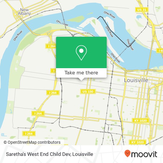 Mapa de Saretha's West End Child Dev