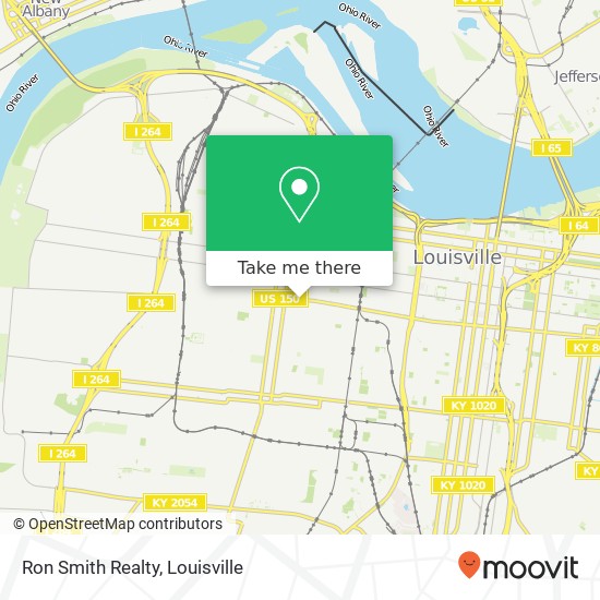 Ron Smith Realty map