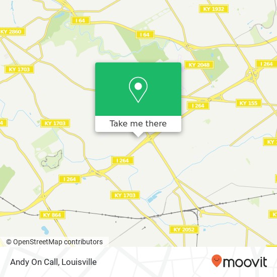 Andy On Call map