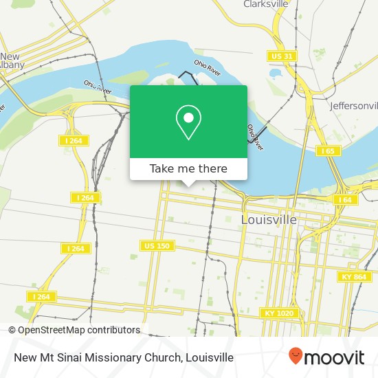 Mapa de New Mt Sinai Missionary Church