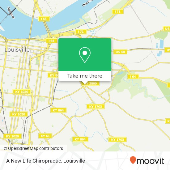 Mapa de A New Life Chiropractic