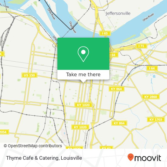 Mapa de Thyme Cafe & Catering