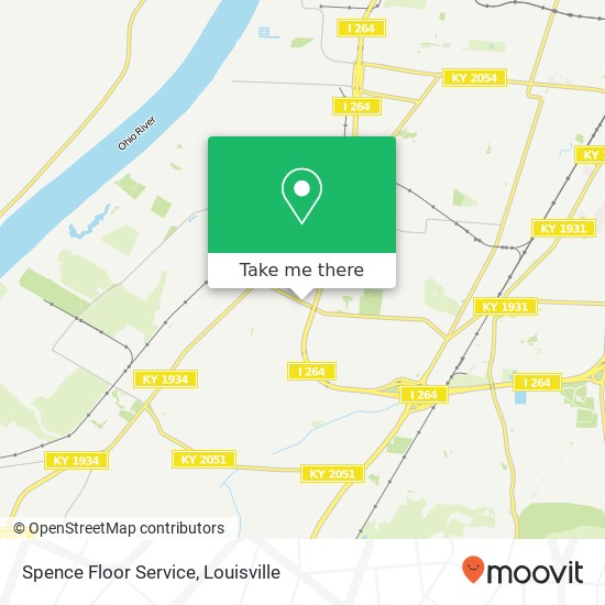 Mapa de Spence Floor Service