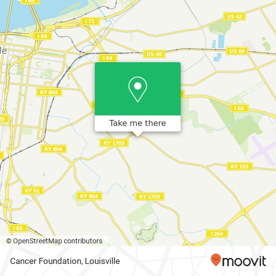 Mapa de Cancer Foundation