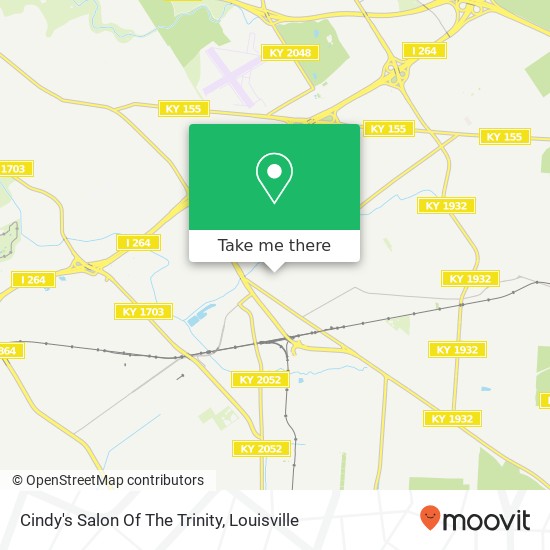 Cindy's Salon Of The Trinity map