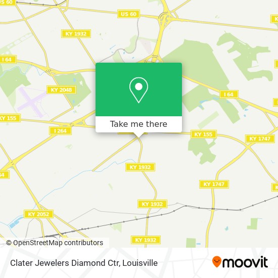 Mapa de Clater Jewelers Diamond Ctr