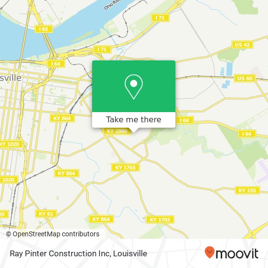 Ray Pinter Construction Inc map