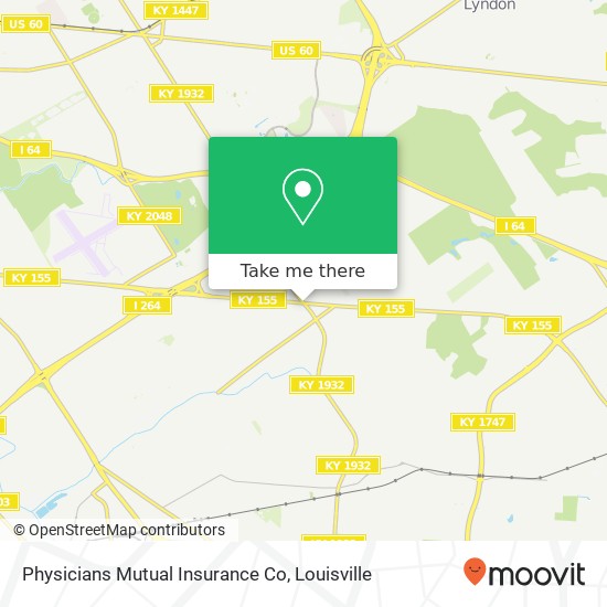 Mapa de Physicians Mutual Insurance Co