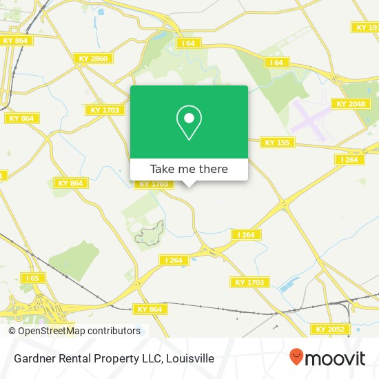 Mapa de Gardner Rental Property LLC