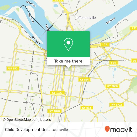 Child Development Unit map