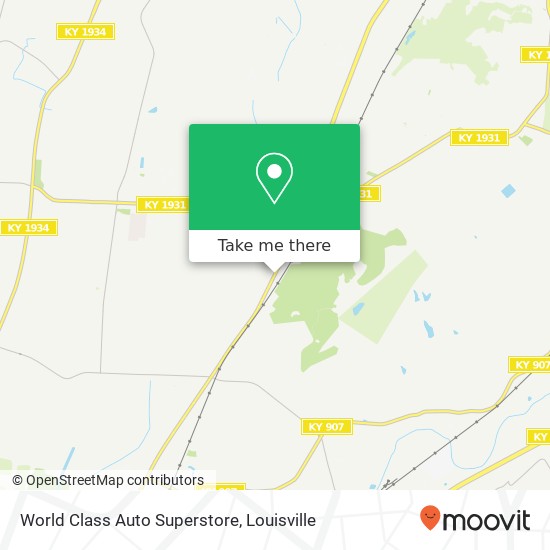 Mapa de World Class Auto Superstore