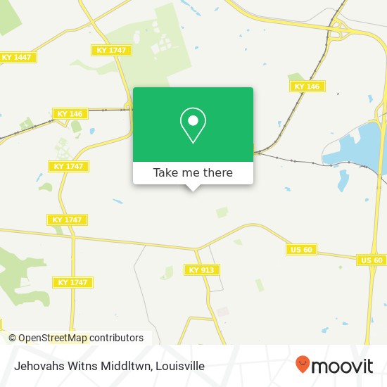 Jehovahs Witns Middltwn map