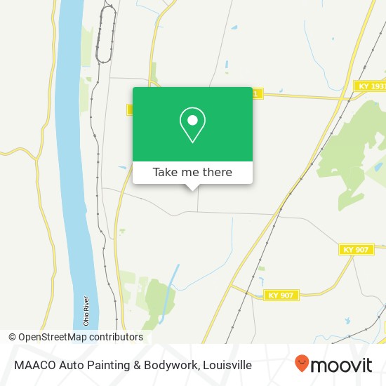 MAACO Auto Painting & Bodywork map