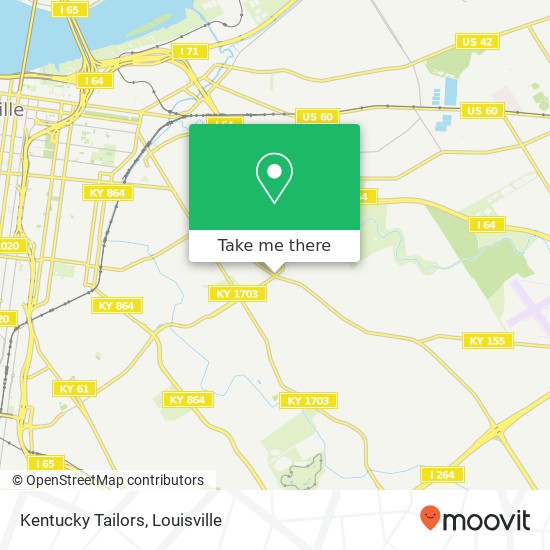 Kentucky Tailors map