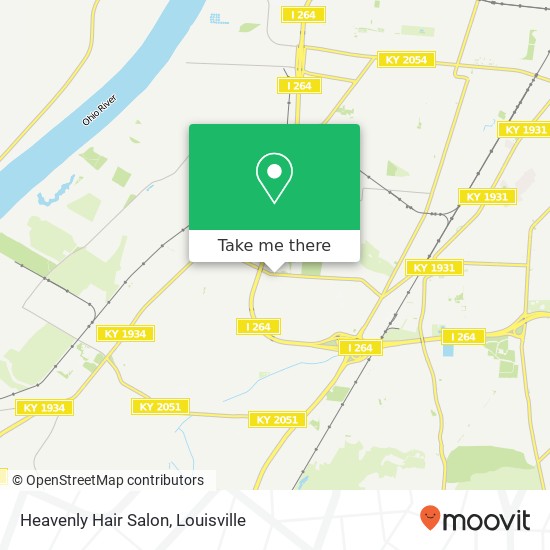 Heavenly Hair Salon map