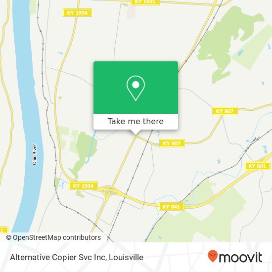 Mapa de Alternative Copier Svc Inc