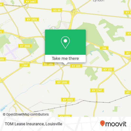 Mapa de TOM Lease Insurance