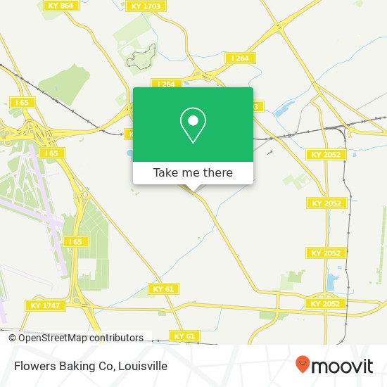 Flowers Baking Co map