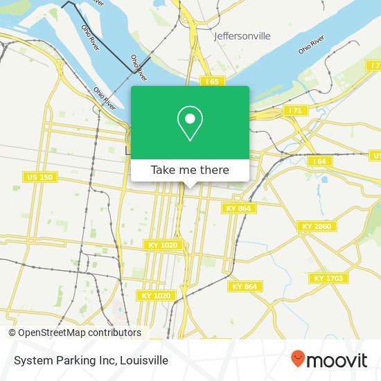 System Parking Inc map