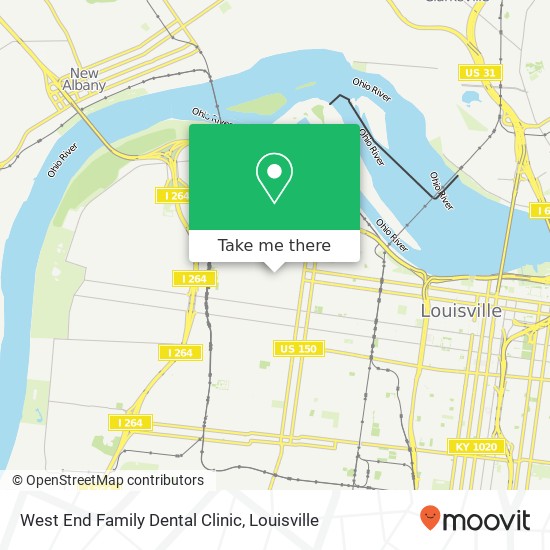 Mapa de West End Family Dental Clinic