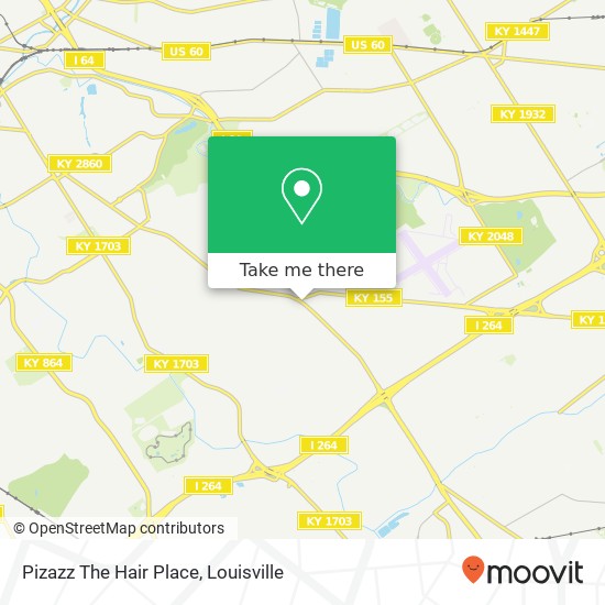 Pizazz The Hair Place map