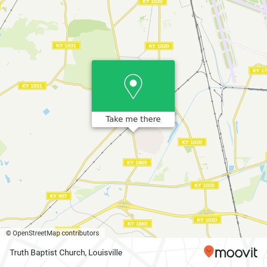 Mapa de Truth Baptist Church