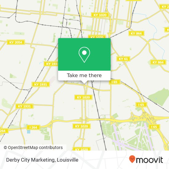 Derby City Marketing map