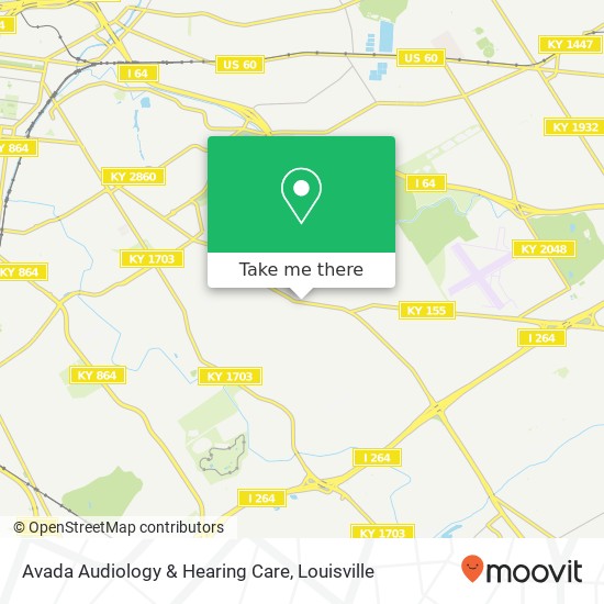 Mapa de Avada Audiology & Hearing Care