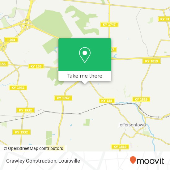 Crawley Construction map