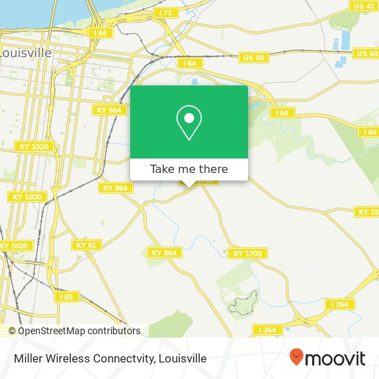 Miller Wireless Connectvity map