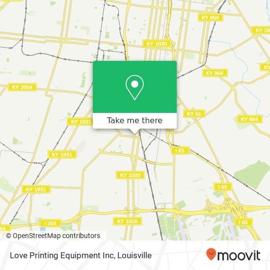 Love Printing Equipment Inc map