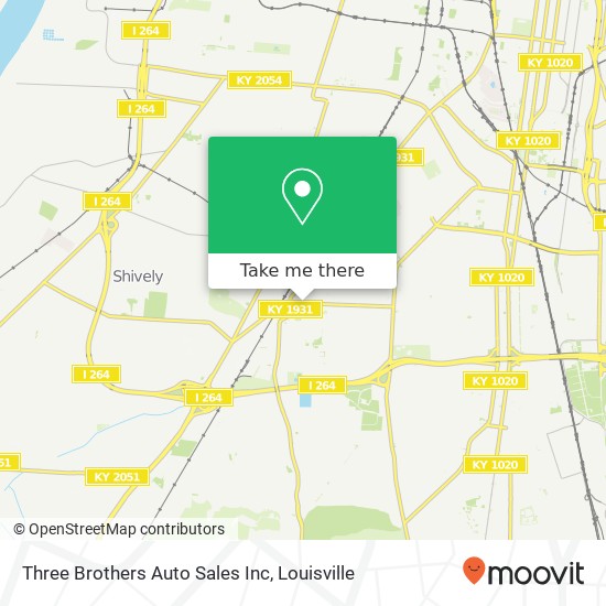 Mapa de Three Brothers Auto Sales Inc