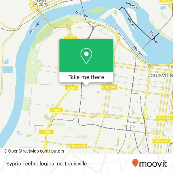 Sypris Technologies Inc map