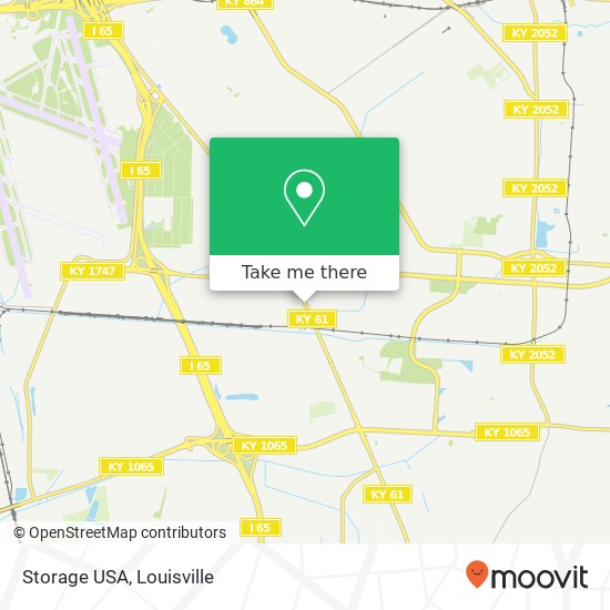 Mapa de Storage USA