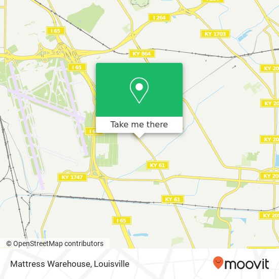 Mapa de Mattress Warehouse