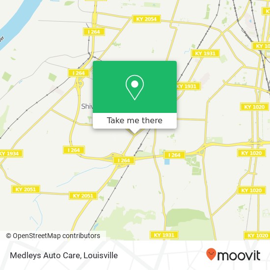 Medleys Auto Care map