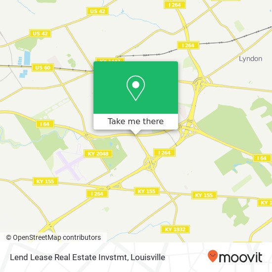 Lend Lease Real Estate Invstmt map