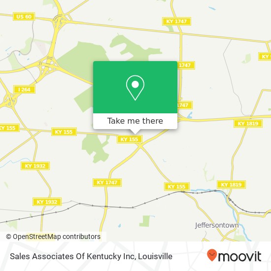 Sales Associates Of Kentucky Inc map